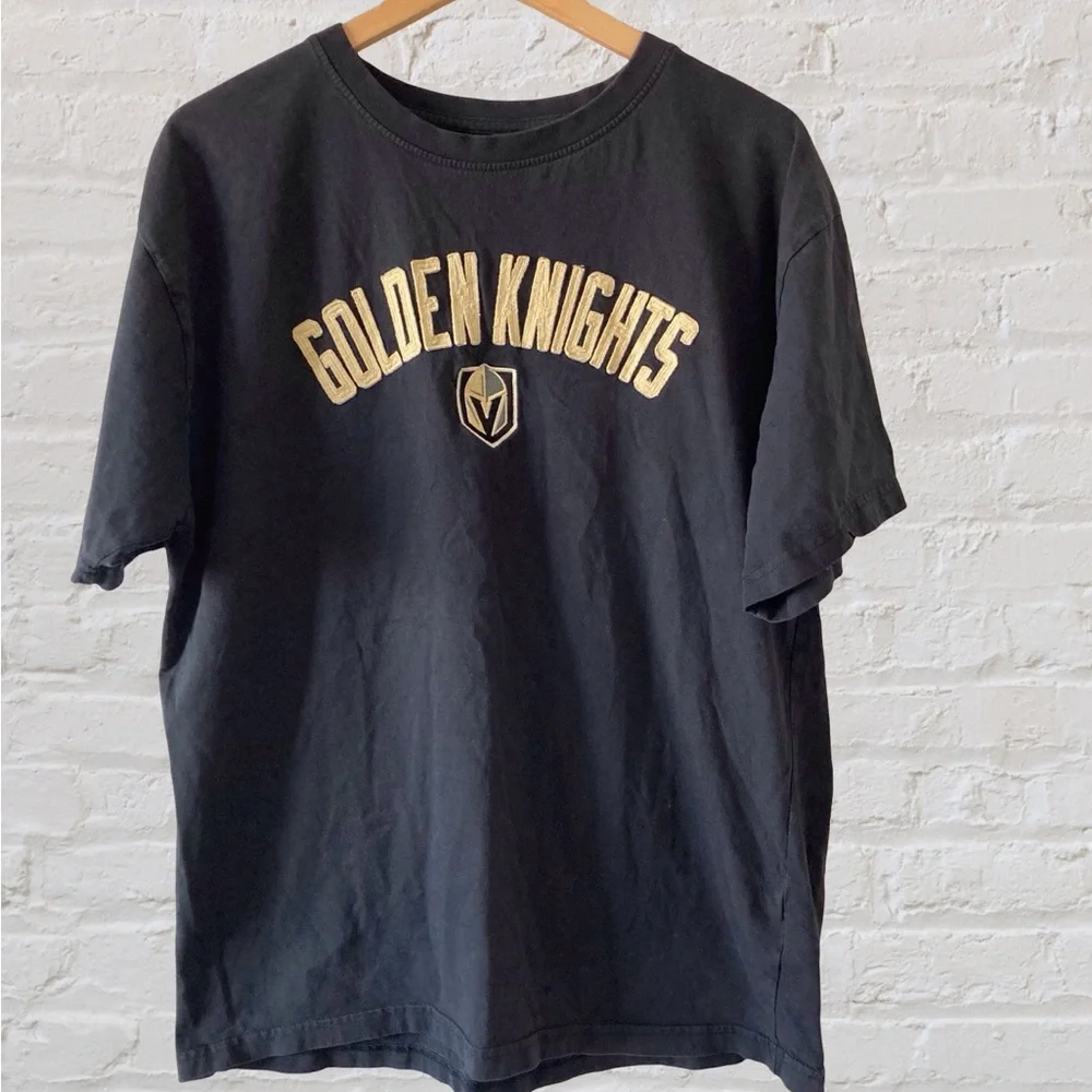 Champion Vegas Golden Knights Appliqué T-Shirt - Men’s Large - Picture 8 of 9